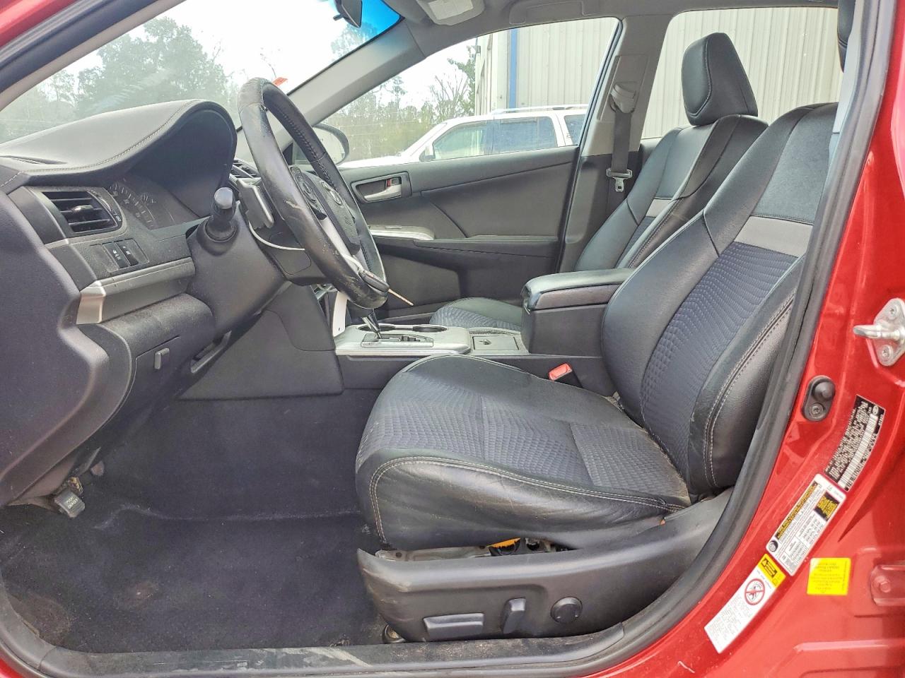 2014 Toyota Camry Se Red vin: 4T1BF1FK5EU867542
