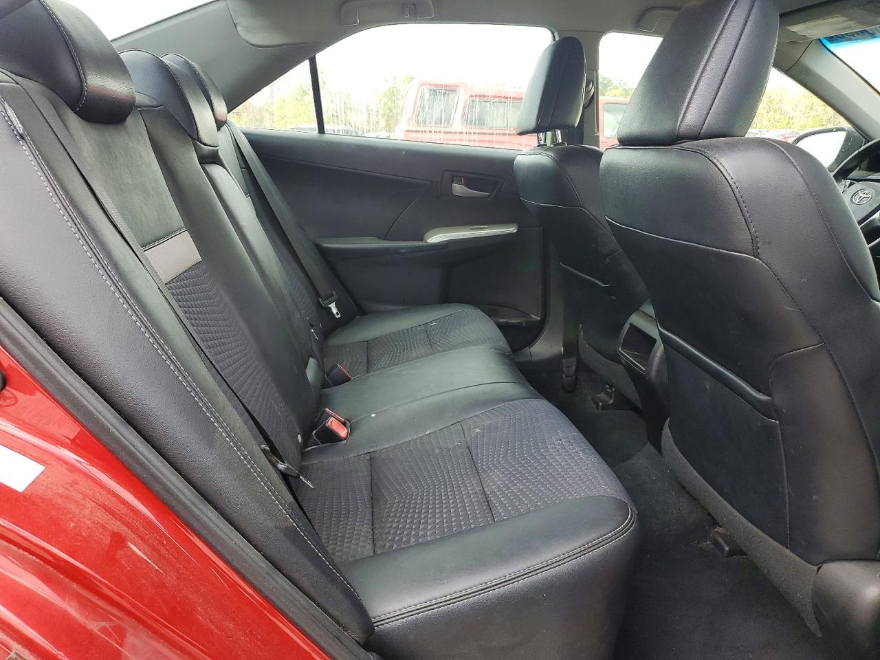 2014 Toyota Camry Se Red vin: 4T1BF1FK5EU867542