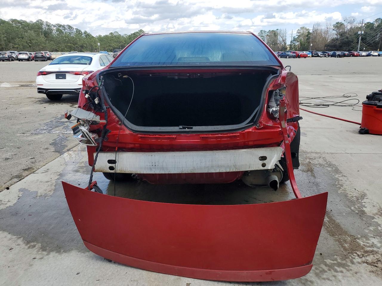 2014 Toyota Camry Se Red vin: 4T1BF1FK5EU867542