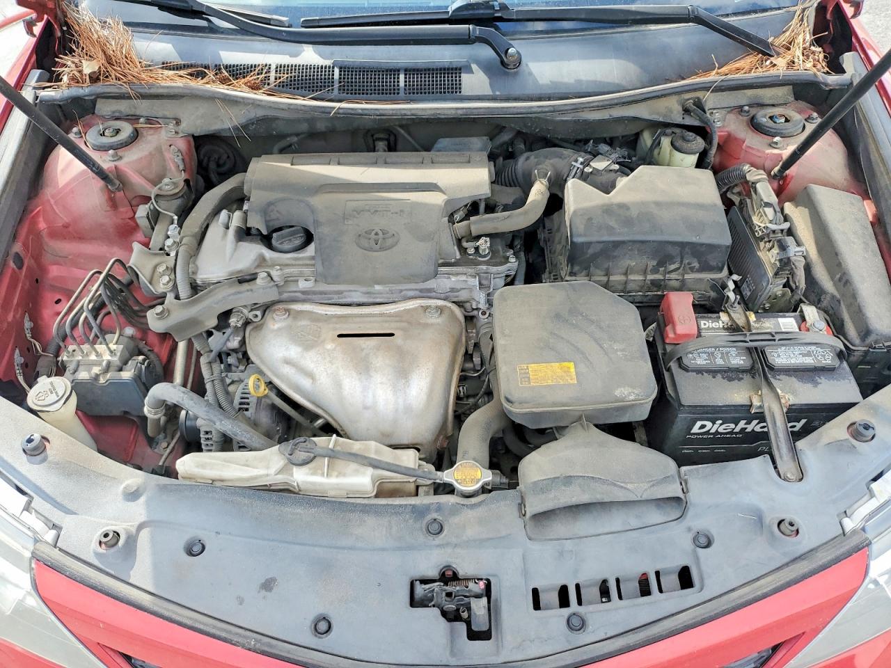 2014 Toyota Camry Se Red vin: 4T1BF1FK5EU867542