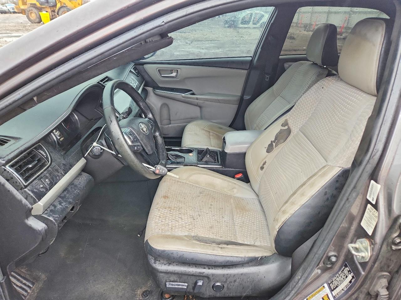 2015 Toyota Camry Gray vin: 4T1BF1FK5FU001910