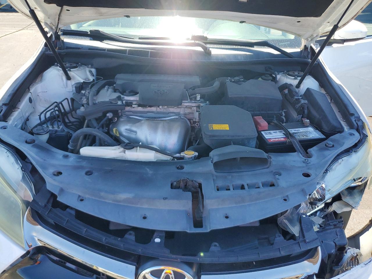 2015 Toyota Camry Se White vin: 4T1BF1FK5FU025155