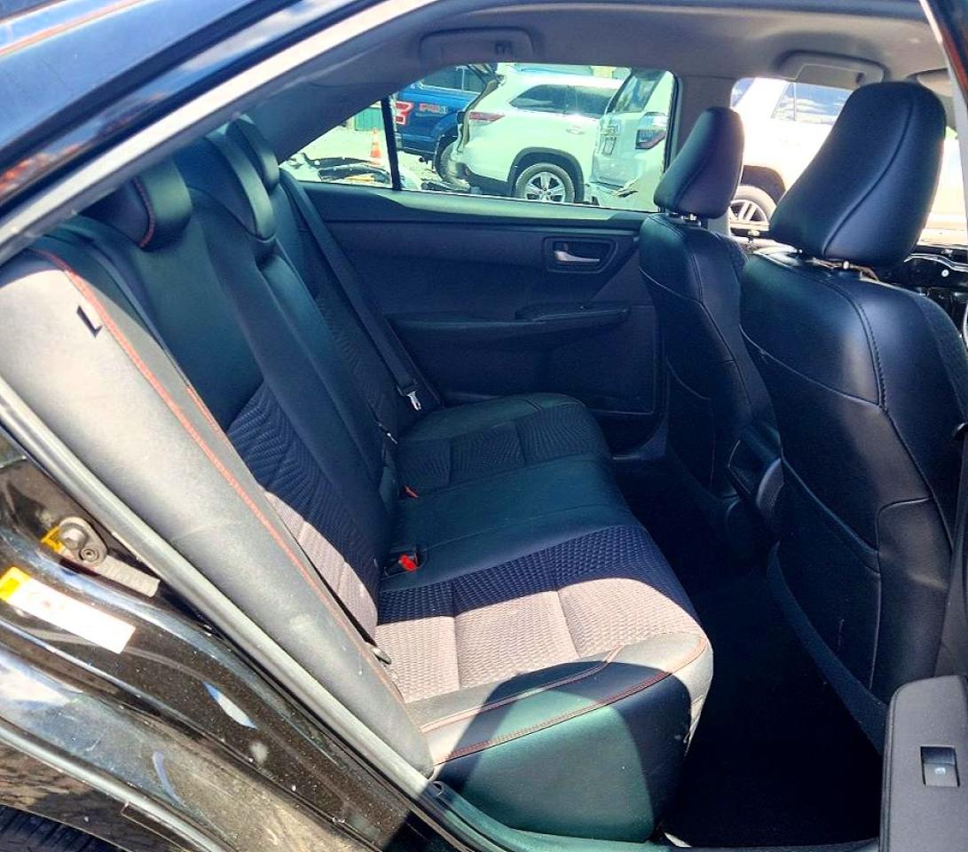2015 Toyota Camry Se Black vin: 4T1BF1FK5FU026533