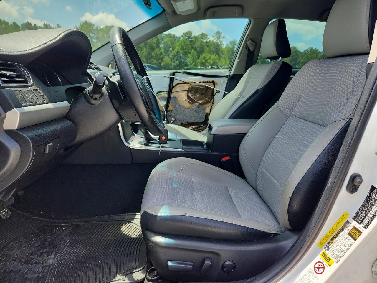 2015 Toyota Camry Se White vin: 4T1BF1FK5FU042179