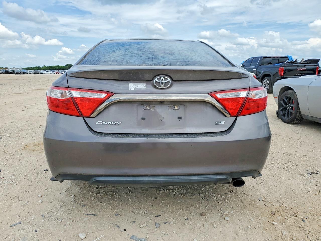 2015 Toyota Camry Se Gray vin: 4T1BF1FK5FU045650