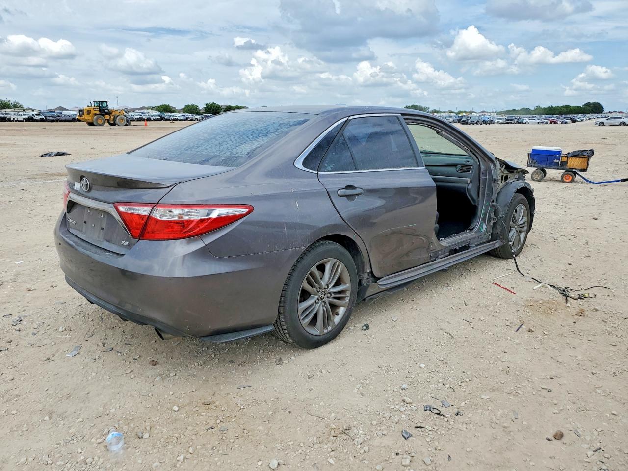 2015 Toyota Camry Se Gray vin: 4T1BF1FK5FU045650