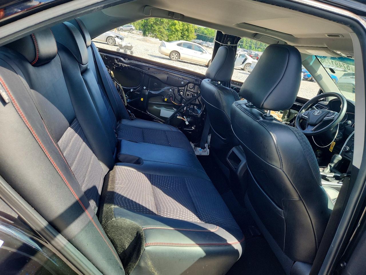 2015 Toyota Camry Se Black vin: 4T1BF1FK5FU059094