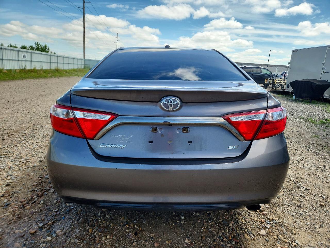 2015 Toyota Camry Se Gray vin: 4T1BF1FK5FU078812