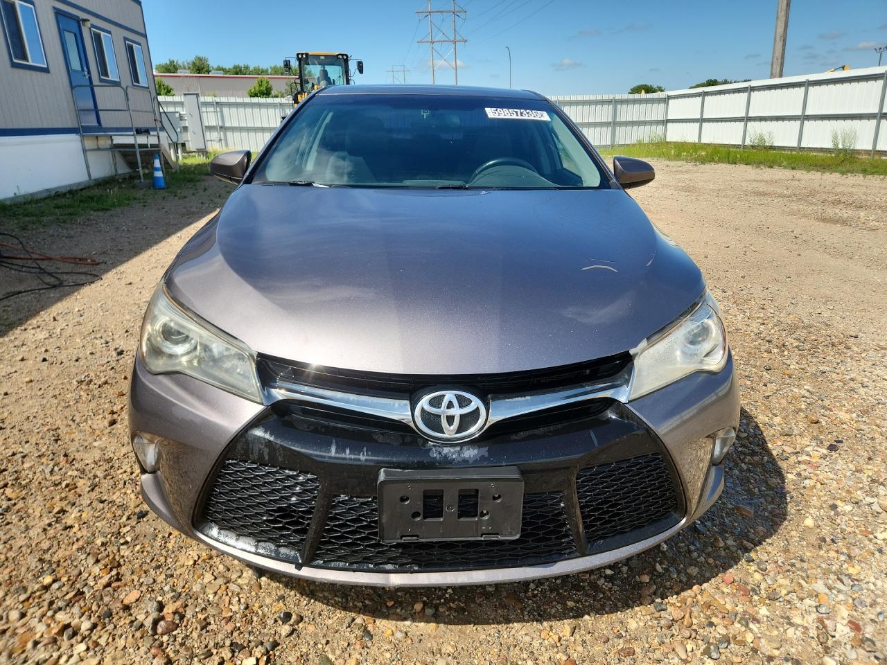 2015 Toyota Camry Se Gray vin: 4T1BF1FK5FU078812 Damage: Grille, Heavy Scratch, > 12 Inches