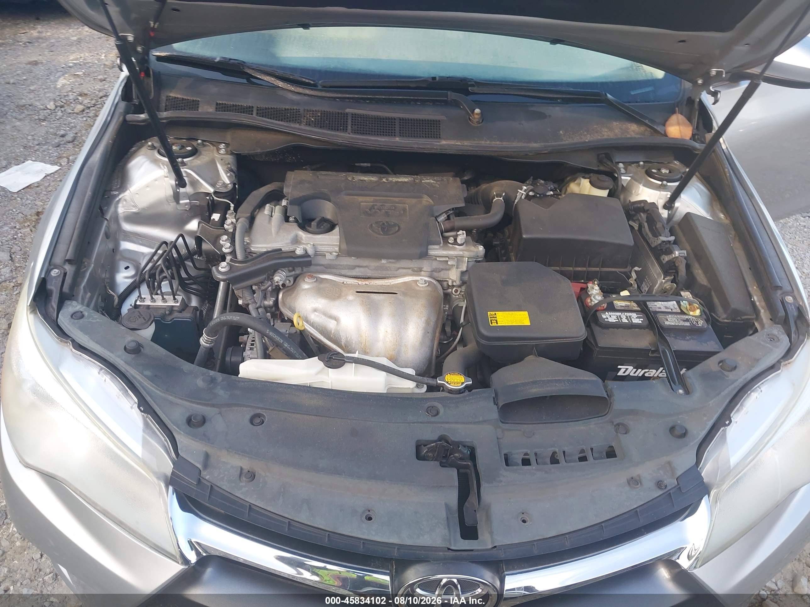 2015 Toyota Camry Le Серебряный vin: 4T1BF1FK5FU081466