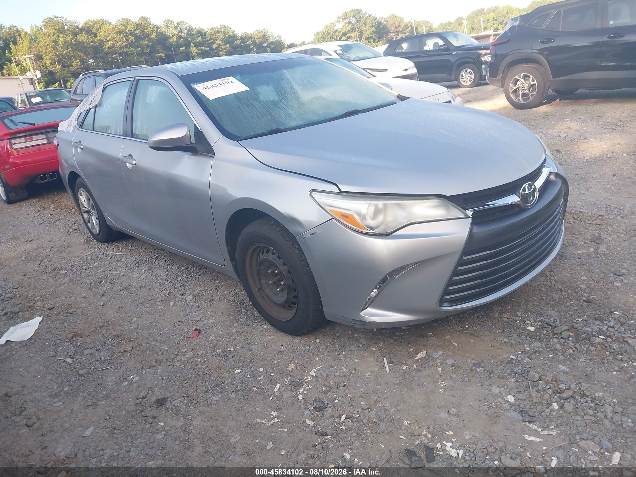 2015 Toyota Camry Le Silver vin: 4T1BF1FK5FU081466