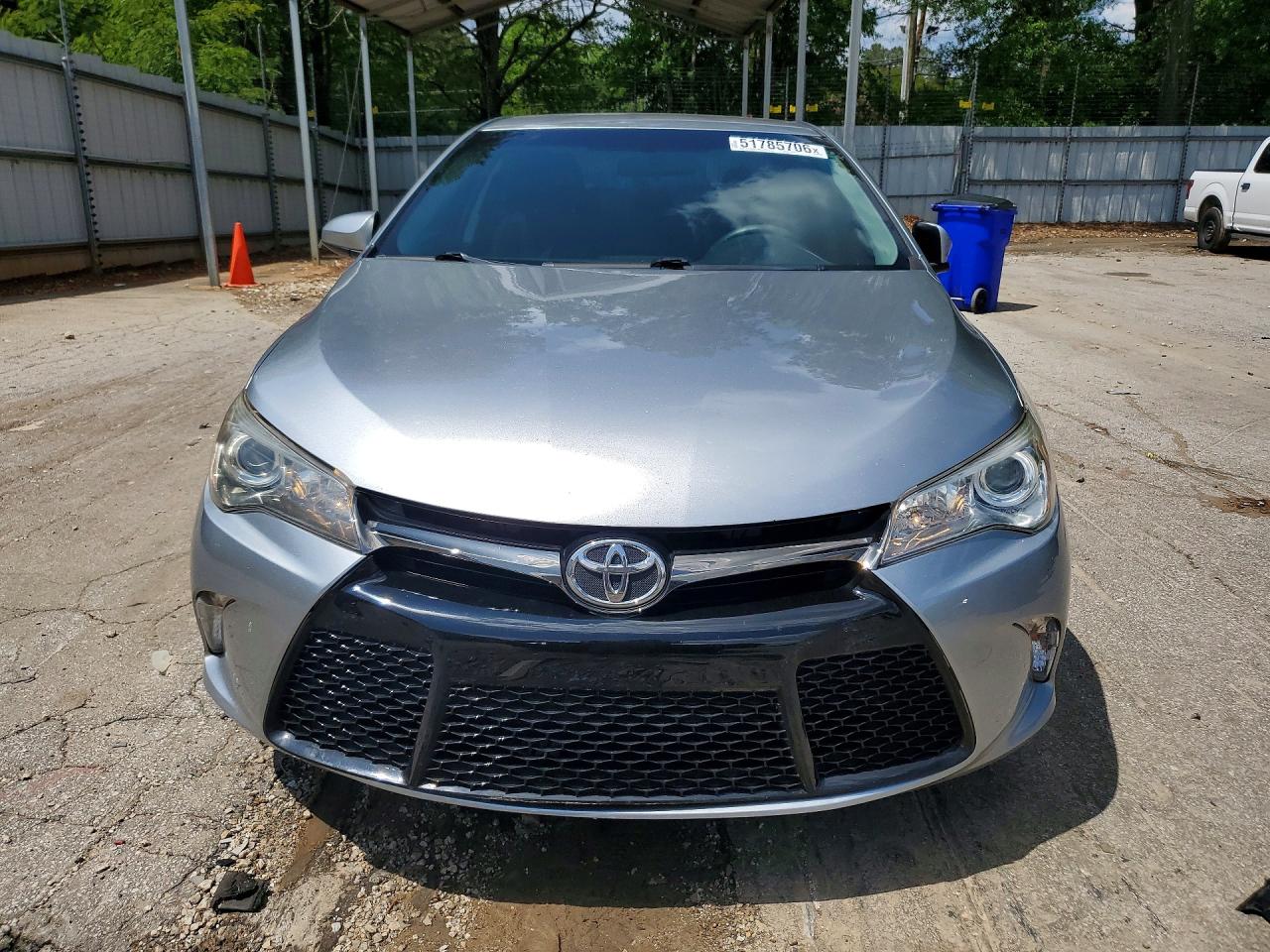 2015 Toyota Camry Se Silver vin: 4T1BF1FK5FU095917