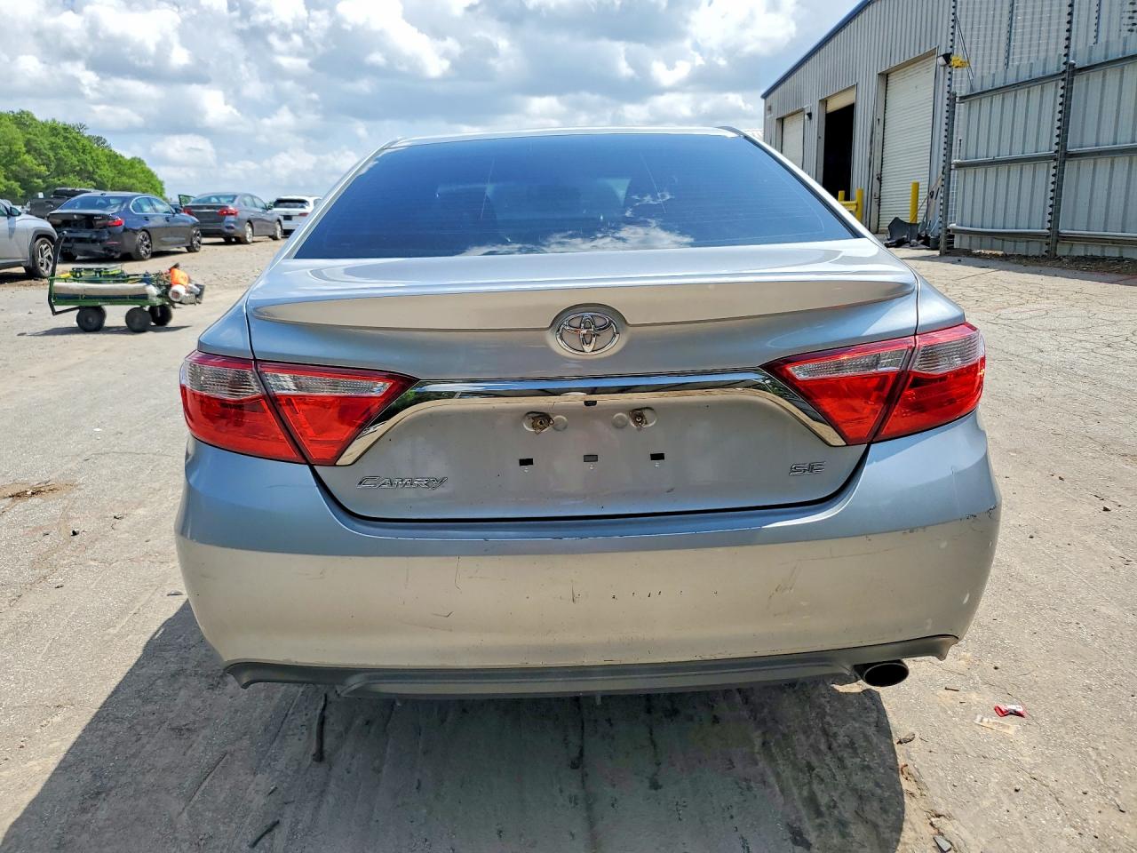 2015 Toyota Camry Se Silver vin: 4T1BF1FK5FU095917