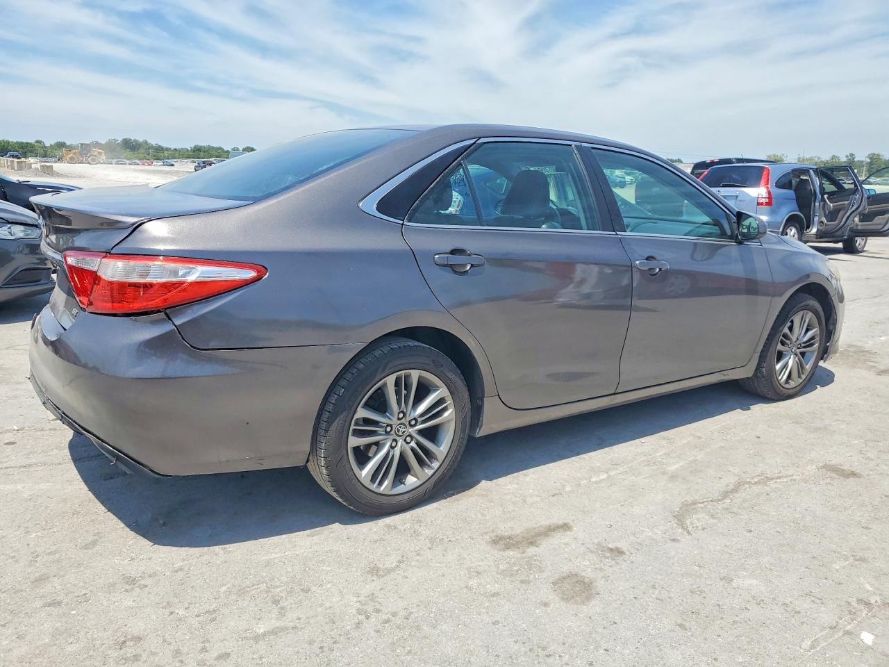 2015 Toyota Camry Se Gray vin: 4T1BF1FK5FU097585