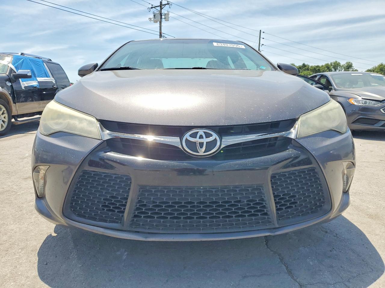 2015 Toyota Camry Se Gray vin: 4T1BF1FK5FU097585