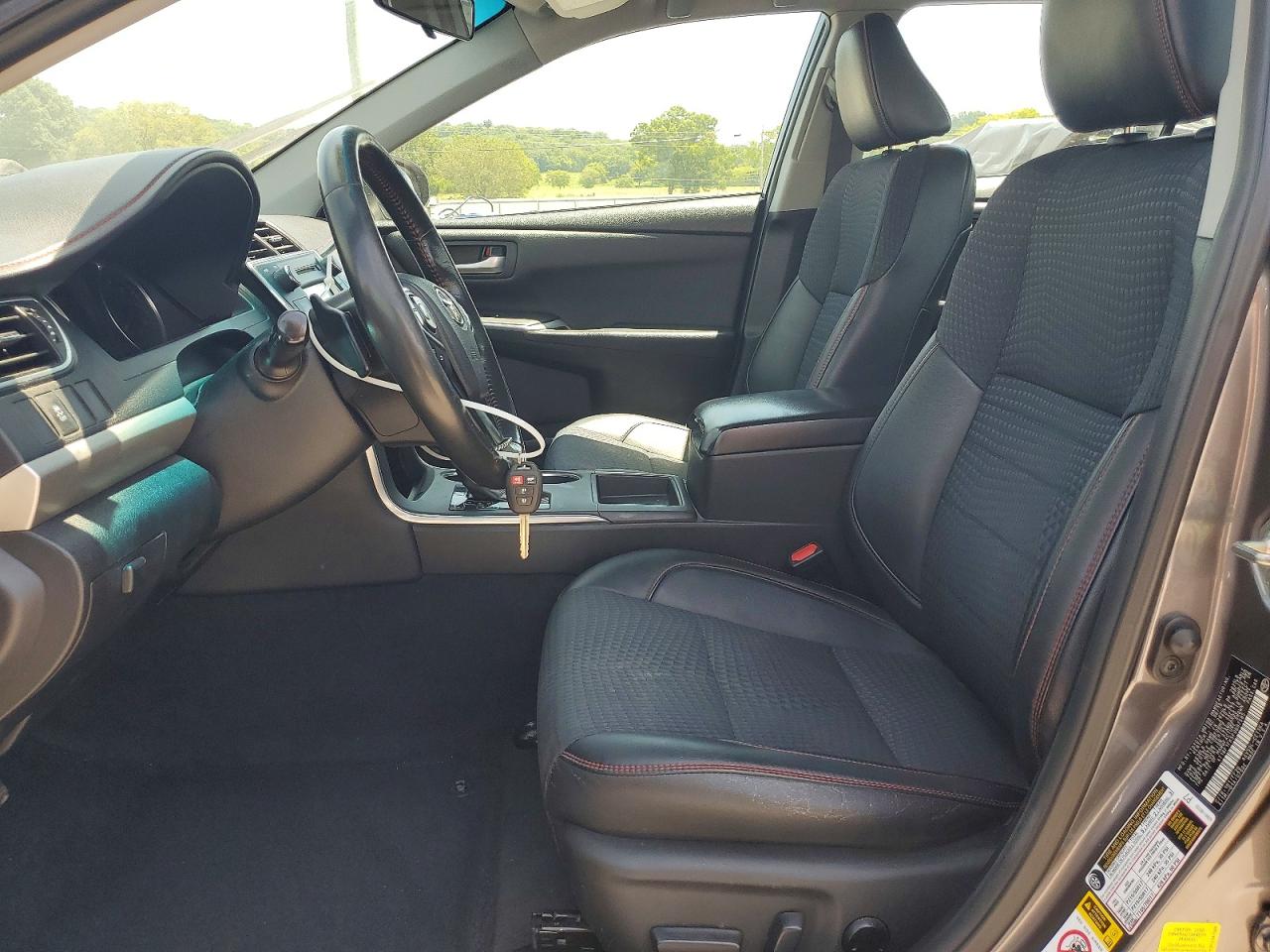 2015 Toyota Camry Se Gray vin: 4T1BF1FK5FU097585