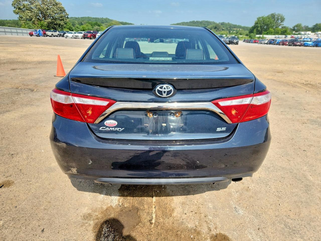 2015 Toyota Camry Se Blue vin: 4T1BF1FK5FU100159