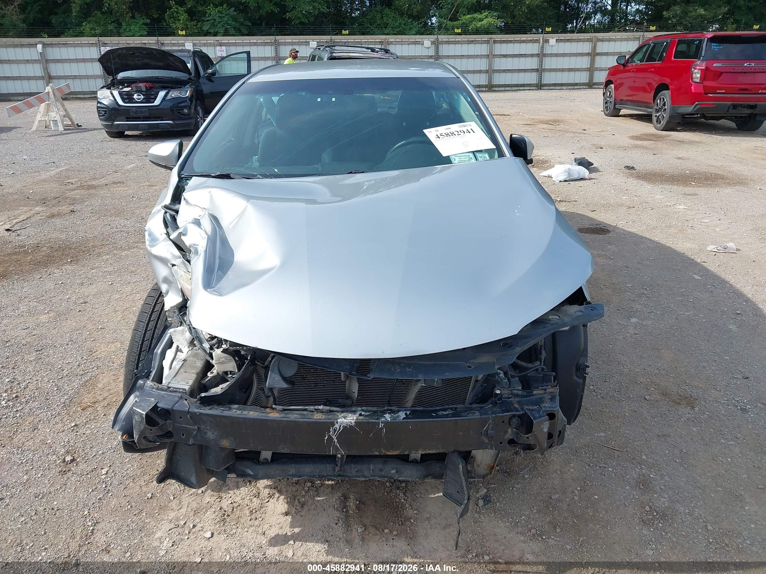 2015 Toyota Camry Se Silver vin: 4T1BF1FK5FU102820