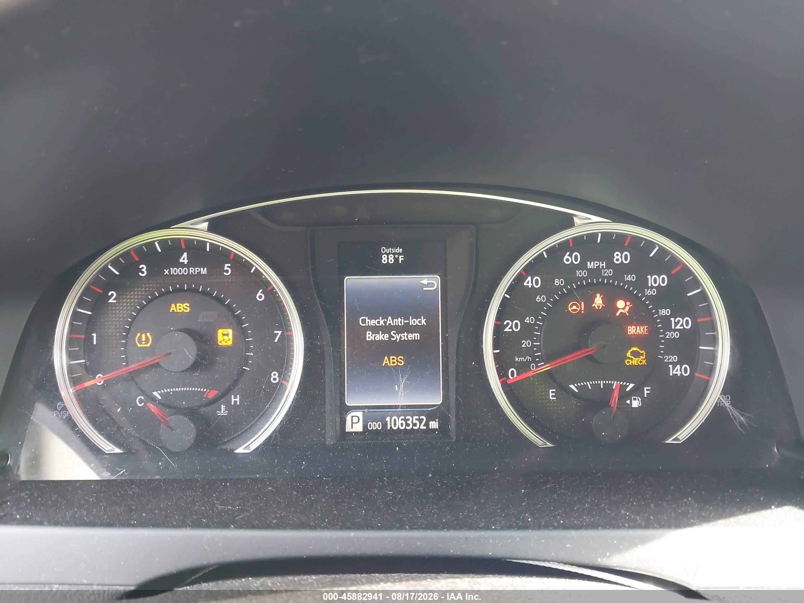 2015 Toyota Camry Se Silver vin: 4T1BF1FK5FU102820