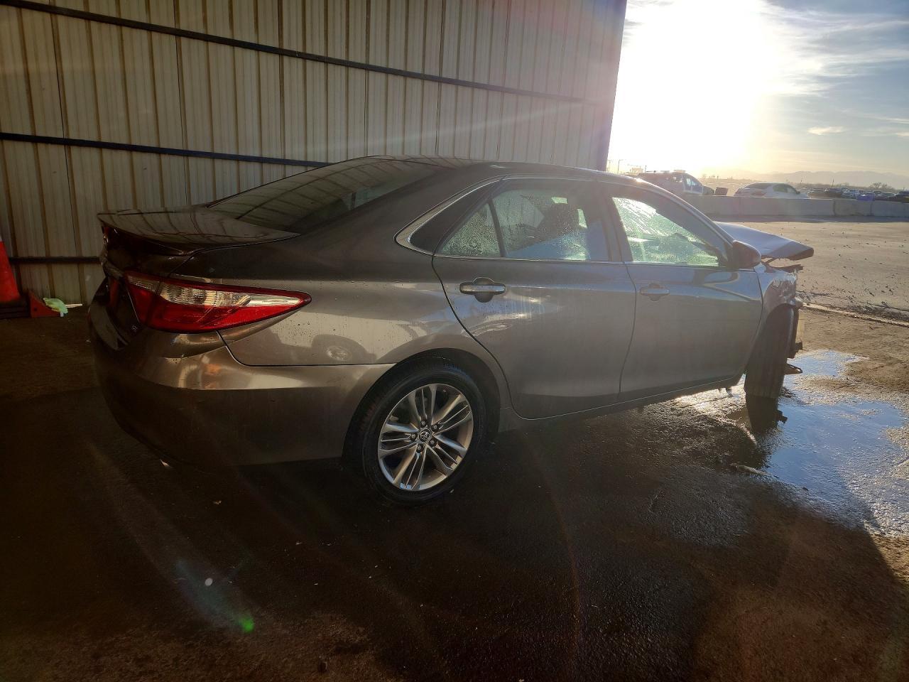 2015 Toyota Camry Se Silver vin: 4T1BF1FK5FU104261