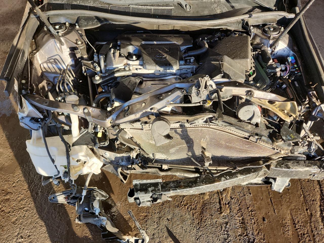 2015 Toyota Camry Se Silver vin: 4T1BF1FK5FU104261 Damage: Front Bumper Reinforcement, Broken, Replacement Required