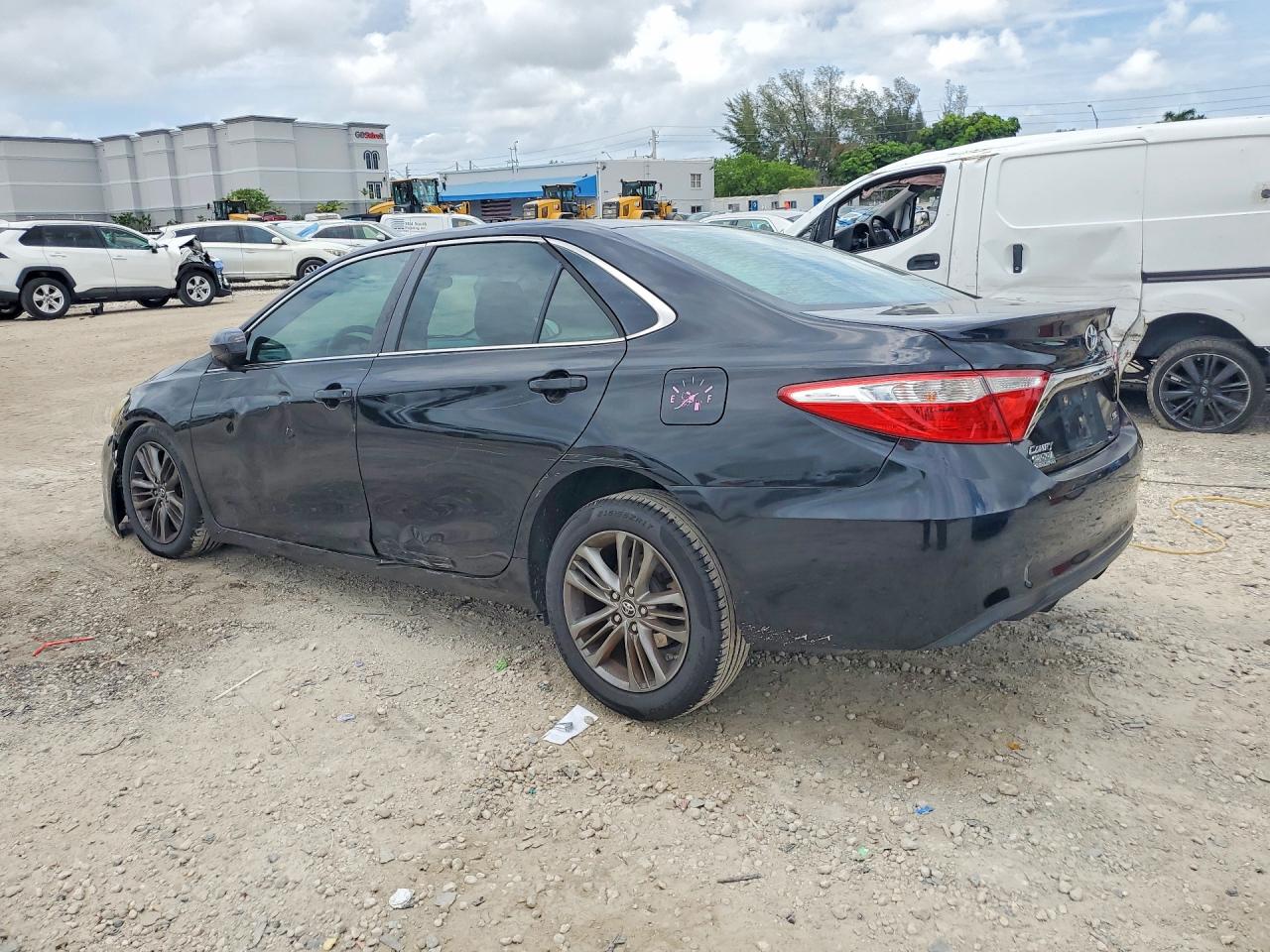 2015 Toyota Camry Se Black vin: 4T1BF1FK5FU106334