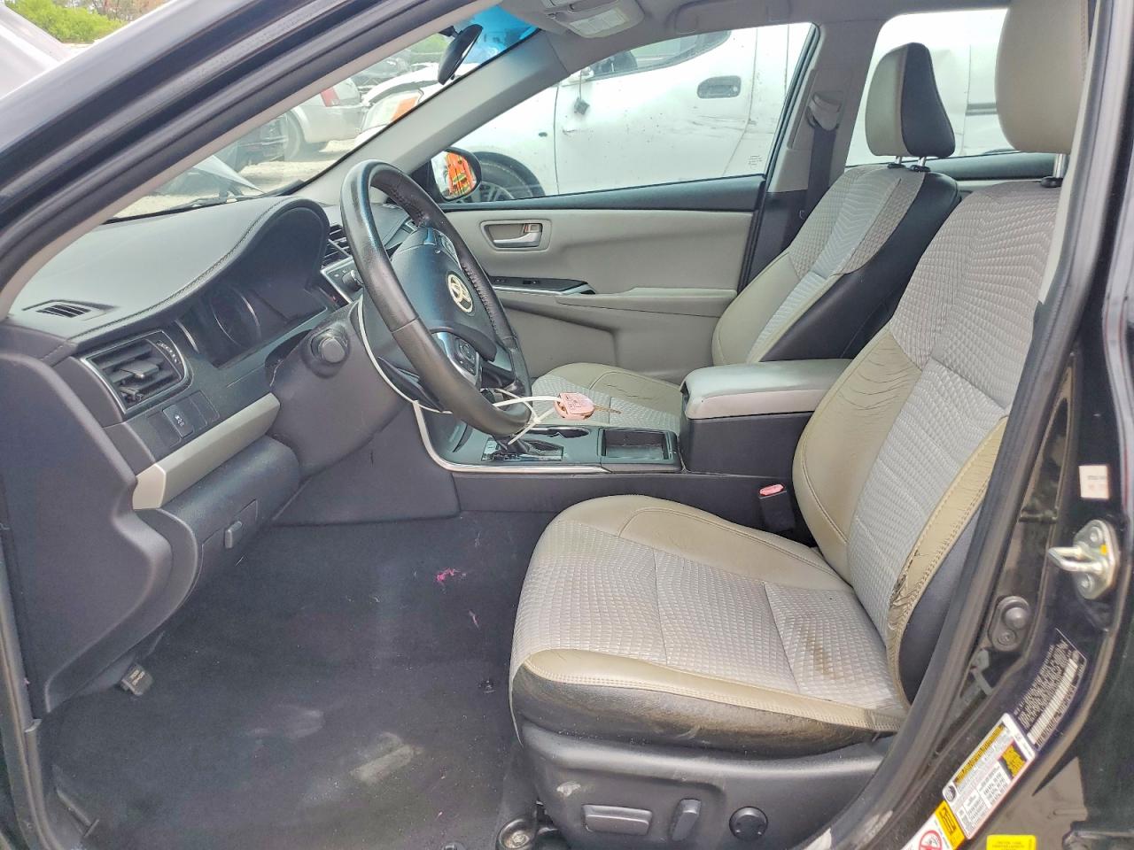 2015 Toyota Camry Se Black vin: 4T1BF1FK5FU106334