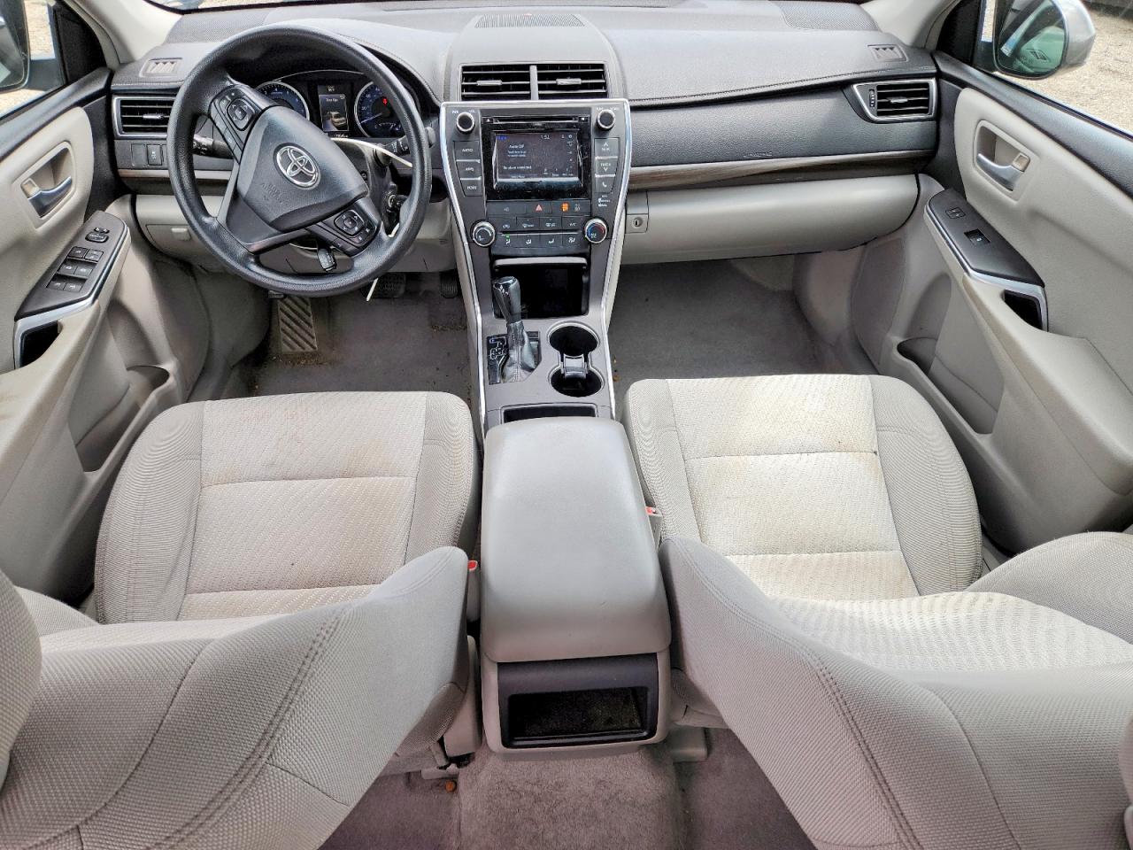 2015 Toyota Camry Le Gray vin: 4T1BF1FK5FU114806