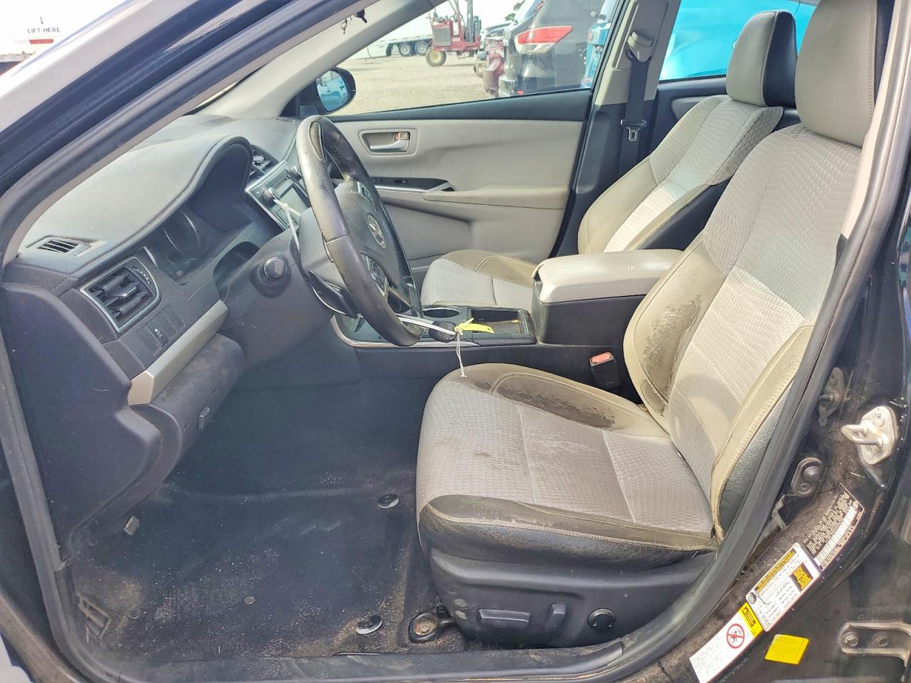 2015 Toyota Camry Se Черный vin: 4T1BF1FK5FU493760