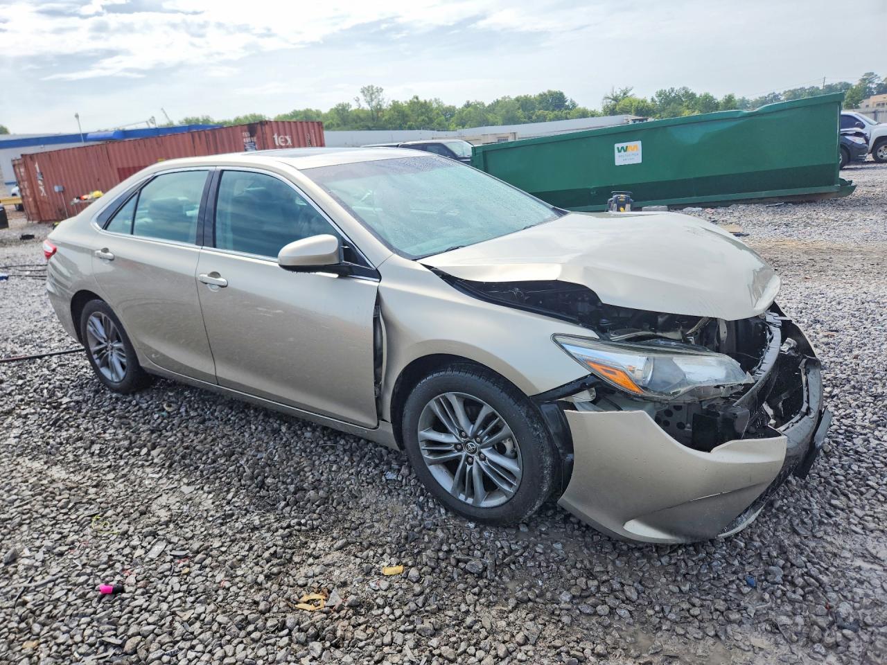 2015 Toyota Camry Se Tan vin: 4T1BF1FK5FU497730