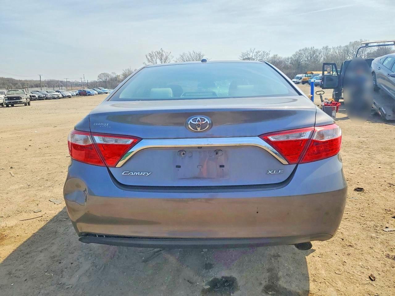 2015 Toyota Camry Xle Gray vin: 4T1BF1FK5FU878056