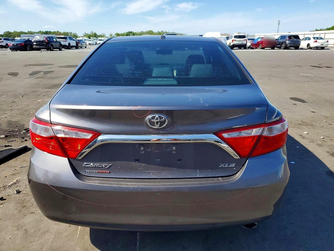 2015 Toyota Camry Xle Gray vin: 4T1BF1FK5FU889719
