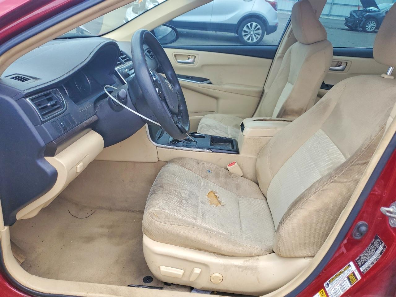 2015 Toyota Camry Le Maroon vin: 4T1BF1FK5FU891776