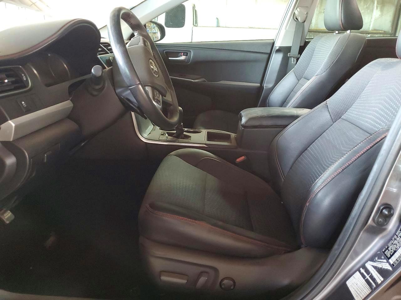 2015 Toyota Camry Se Charcoal vin: 4T1BF1FK5FU895777