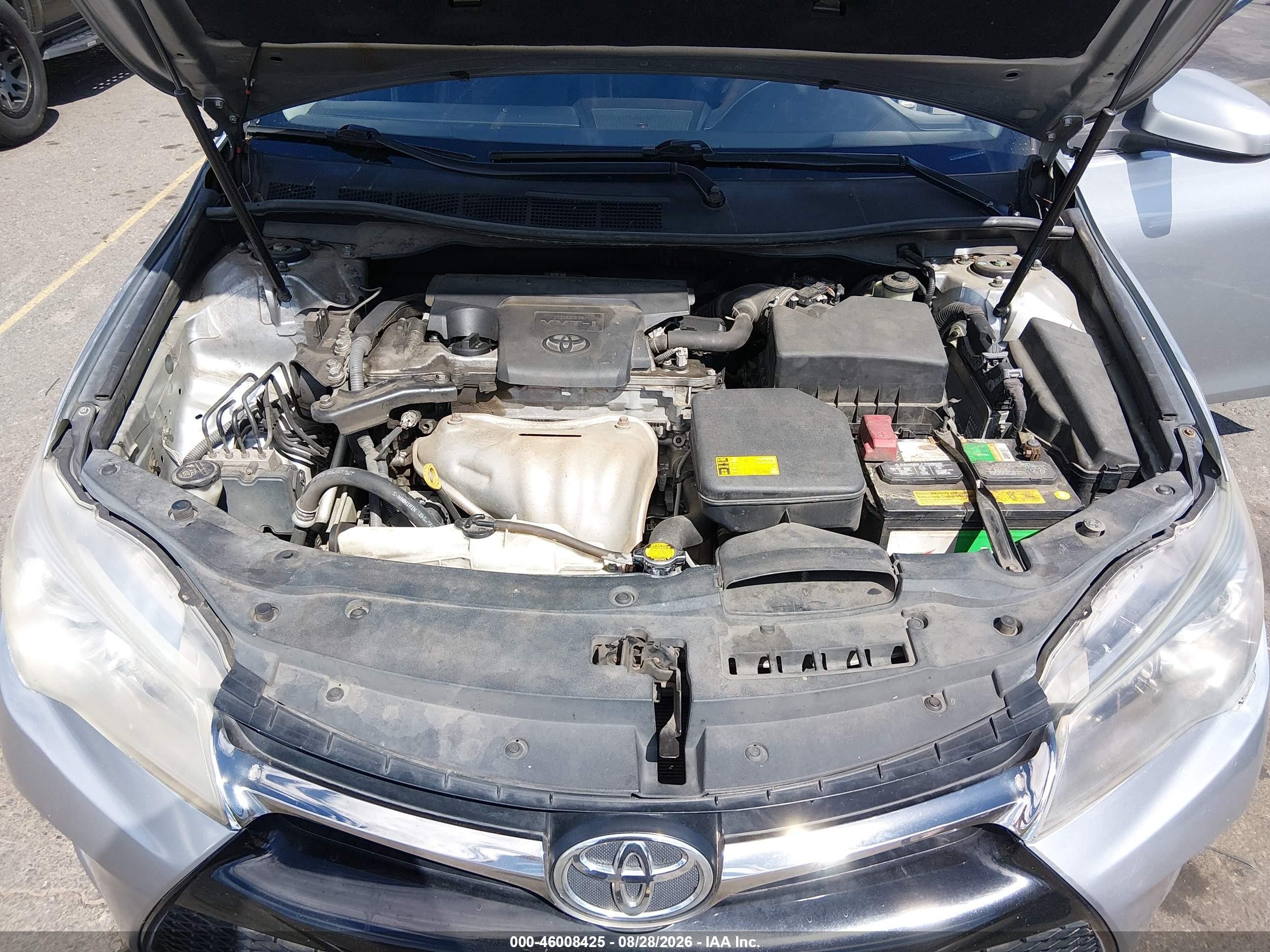 2015 Toyota Camry Se Silver vin: 4T1BF1FK5FU897626