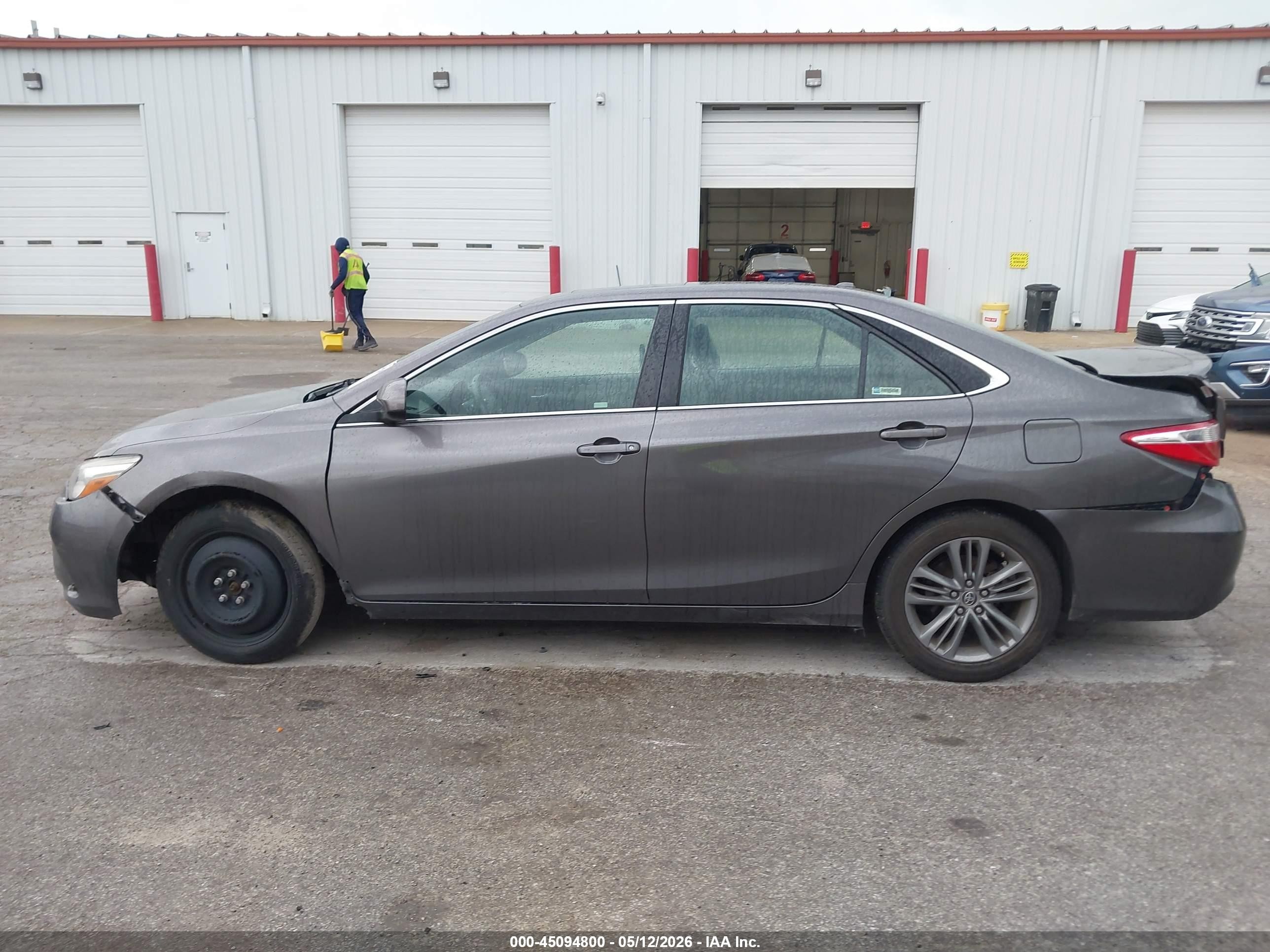 2015 Toyota Camry Se Gray vin: 4T1BF1FK5FU903795