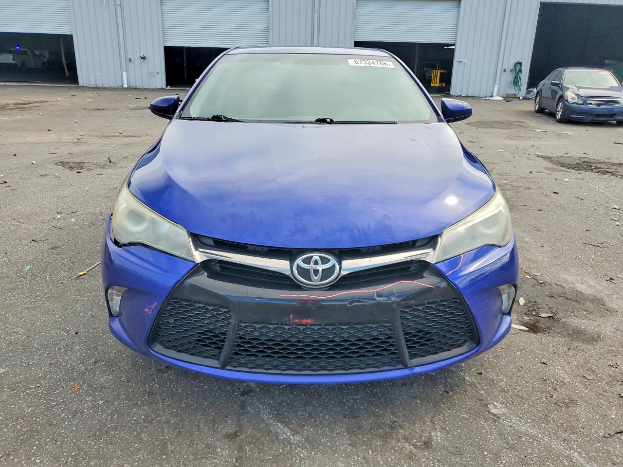 2015 Toyota Camry Se Blue vin: 4T1BF1FK5FU914165