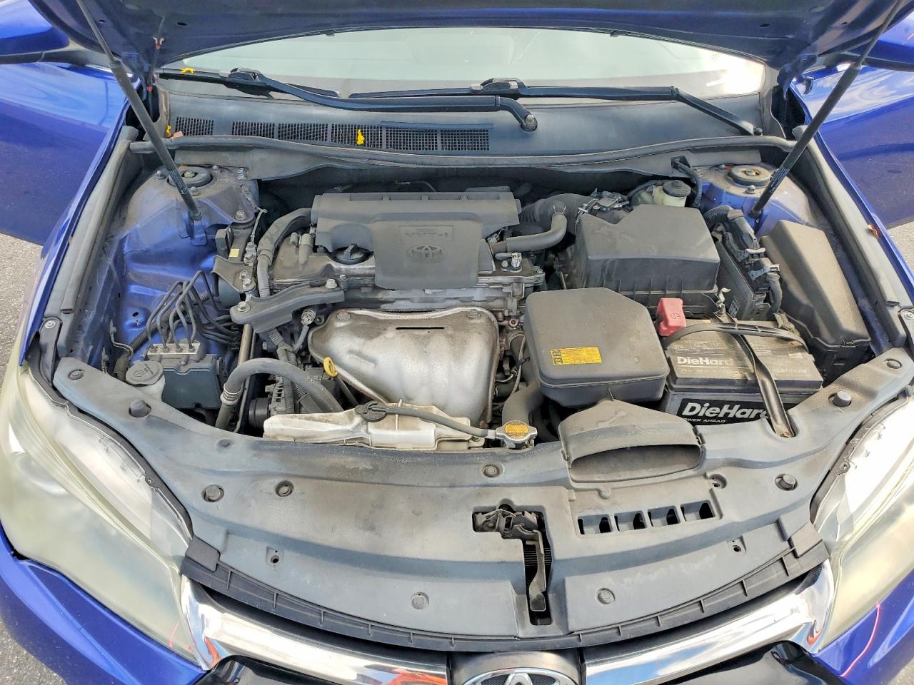 2015 Toyota Camry Se Blue vin: 4T1BF1FK5FU914165