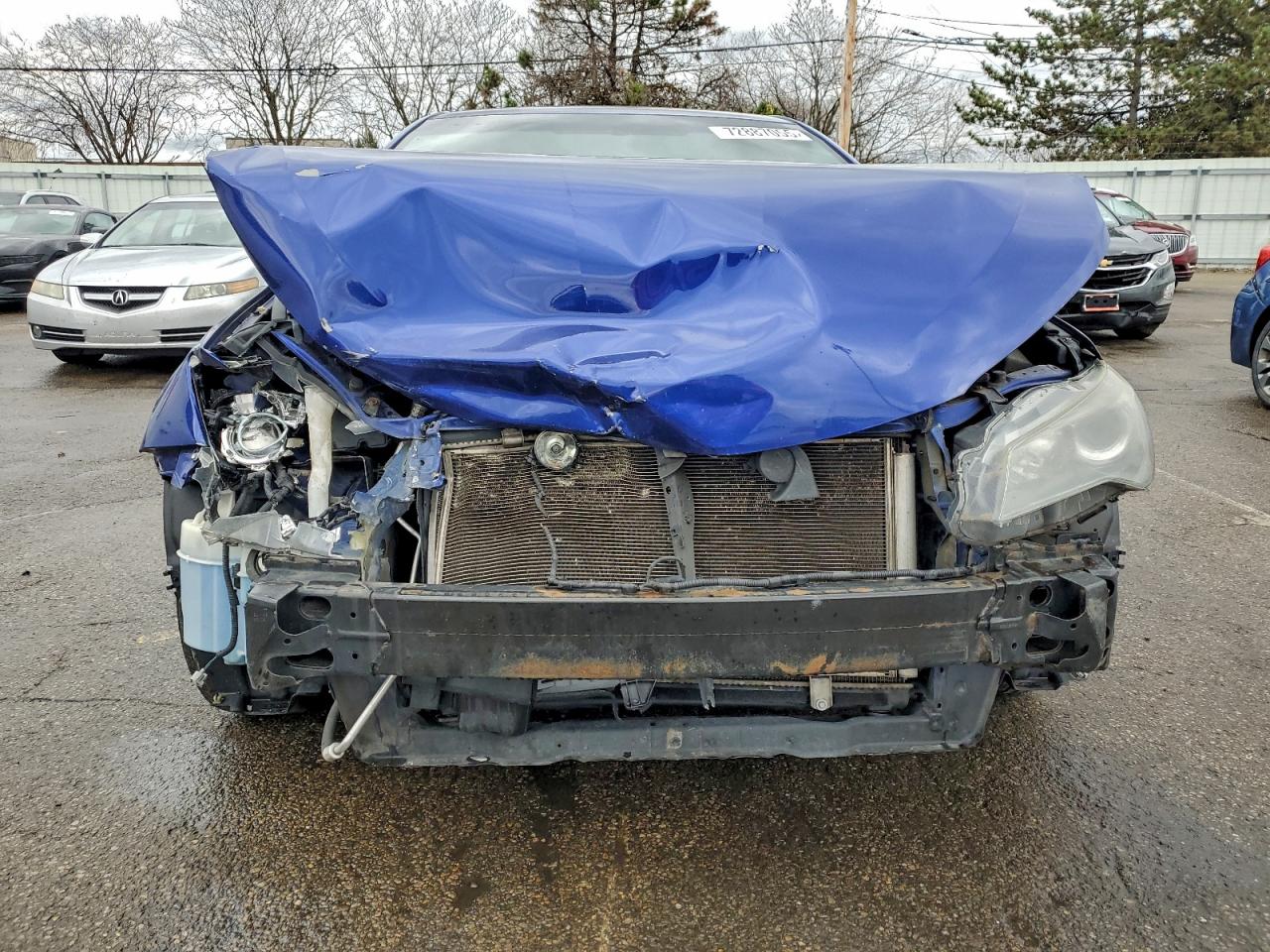 2015 Toyota Camry Le Blue vin: 4T1BF1FK5FU932147