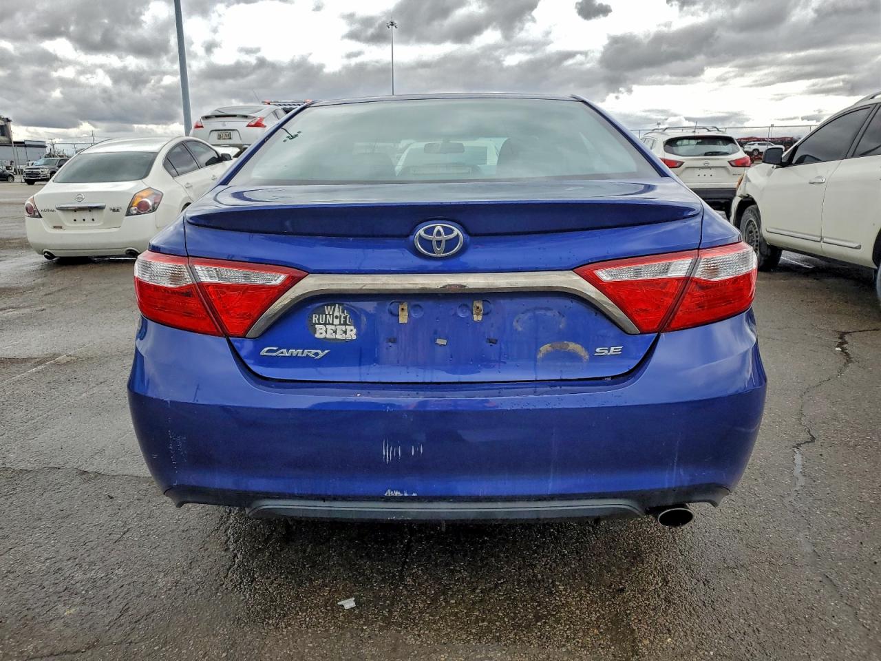 2015 Toyota Camry Le Blue vin: 4T1BF1FK5FU932147
