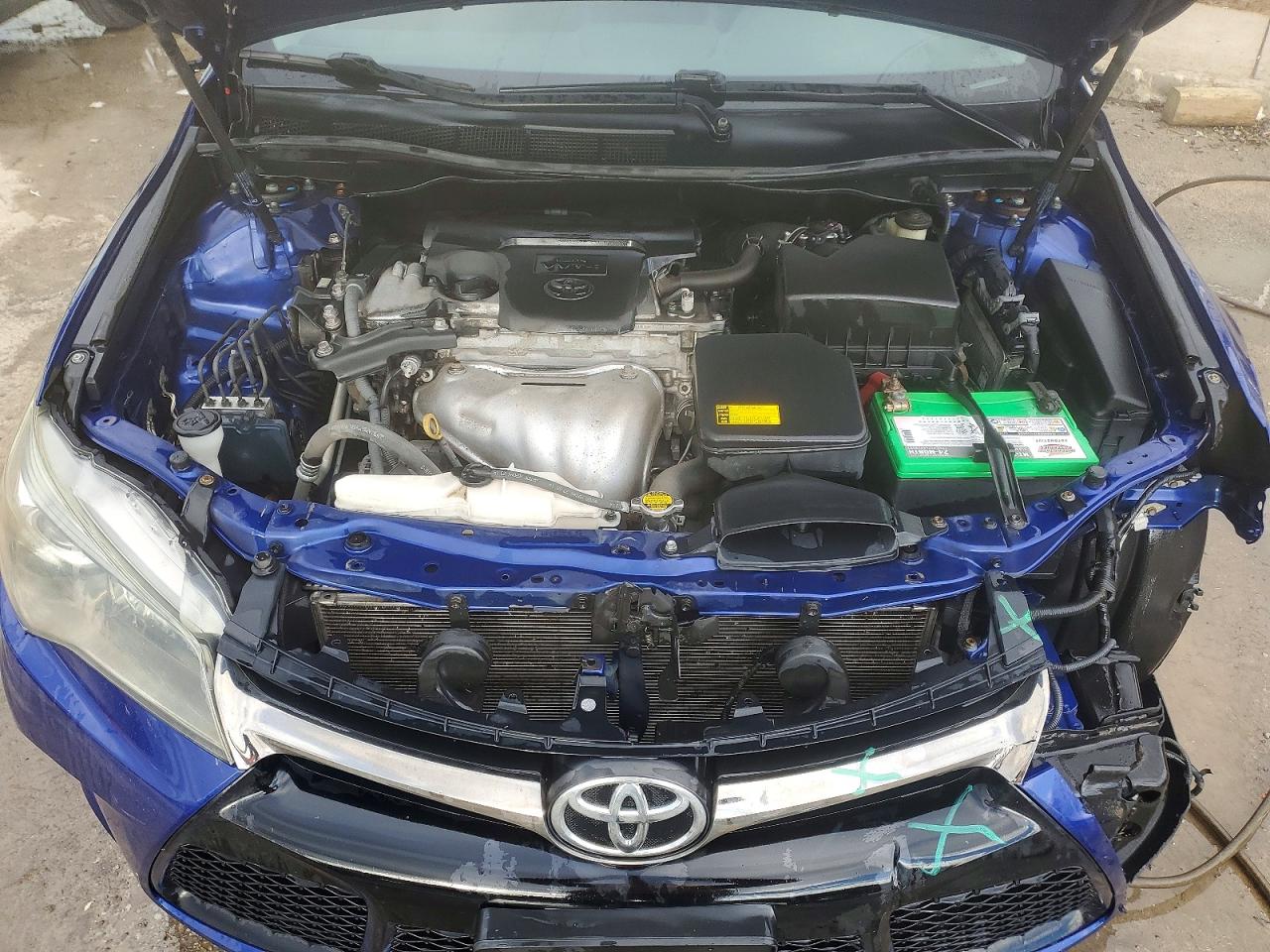2015 Toyota Camry Xse Синий vin: 4T1BF1FK5FU937283