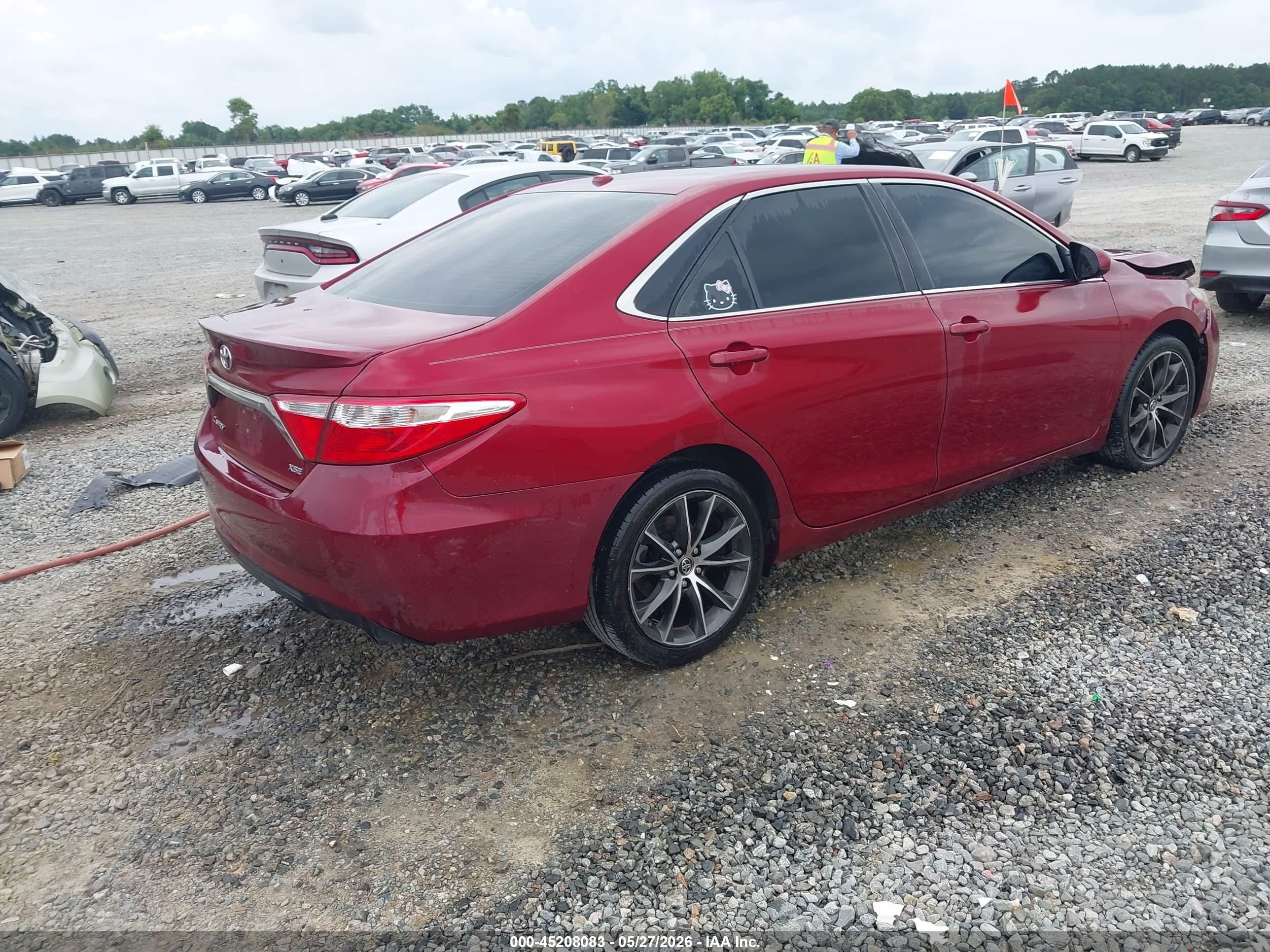 2015 Toyota Camry Xse Maroon vin: 4T1BF1FK5FU941639