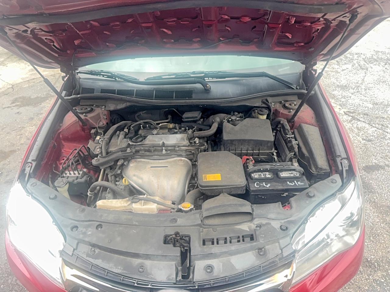 2015 Toyota Camry Se Темно-бордовый vin: 4T1BF1FK5FU948459