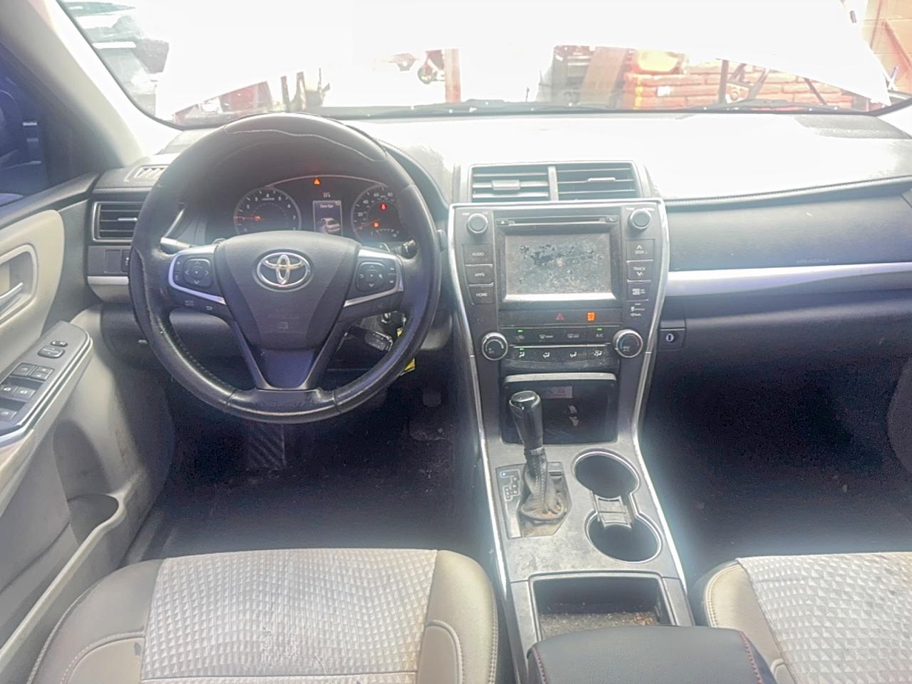 2015 Toyota Camry Se Темно-бордовый vin: 4T1BF1FK5FU948459