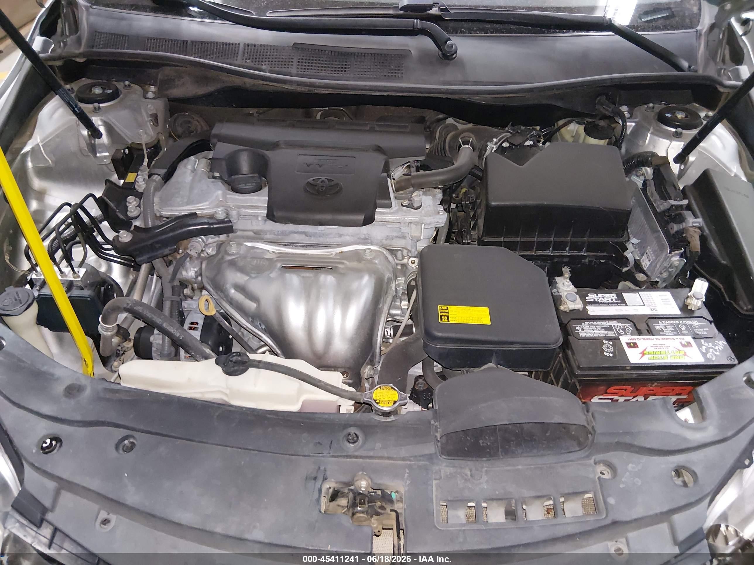 2015 Toyota Camry Se Silver vin: 4T1BF1FK5FU959848
