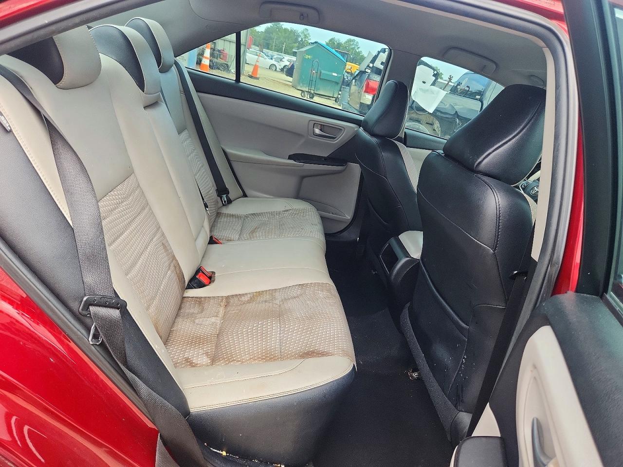 2015 Toyota Camry Se Красный vin: 4T1BF1FK5FU960823