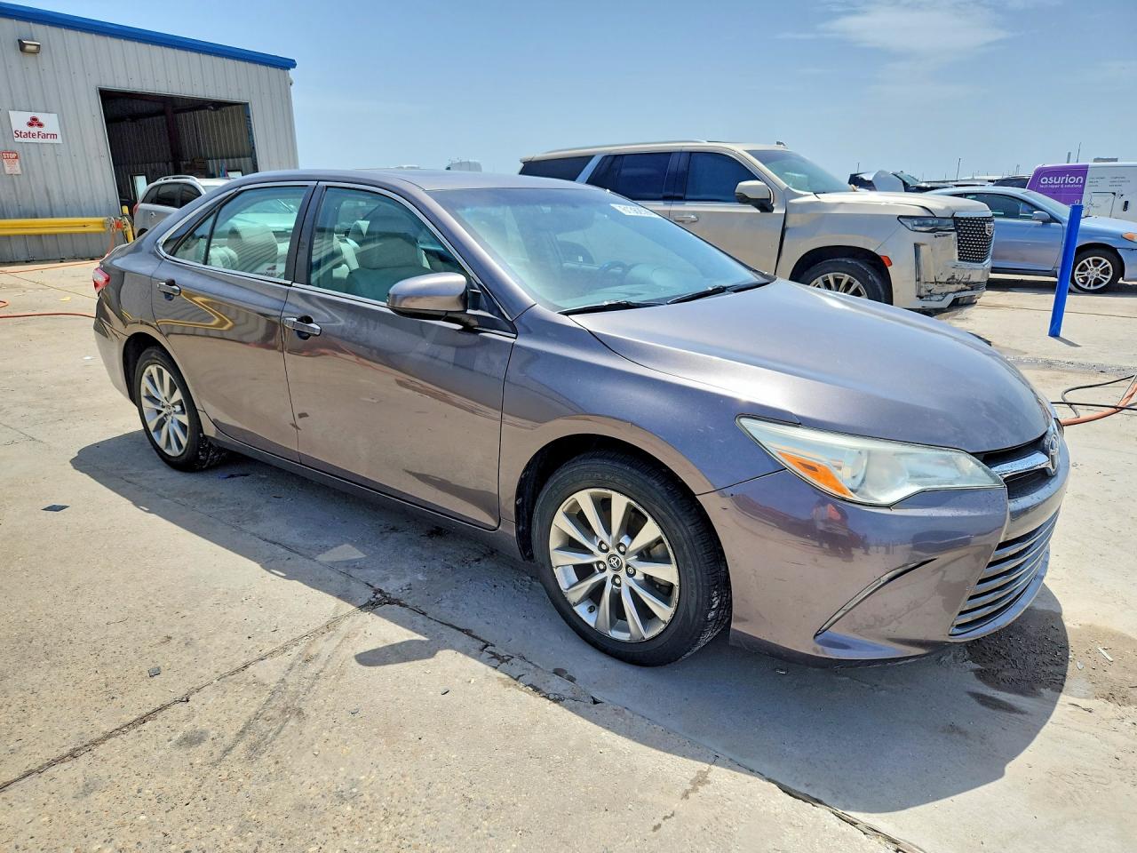 2015 Toyota Camry Xle Серый vin: 4T1BF1FK5FU966346