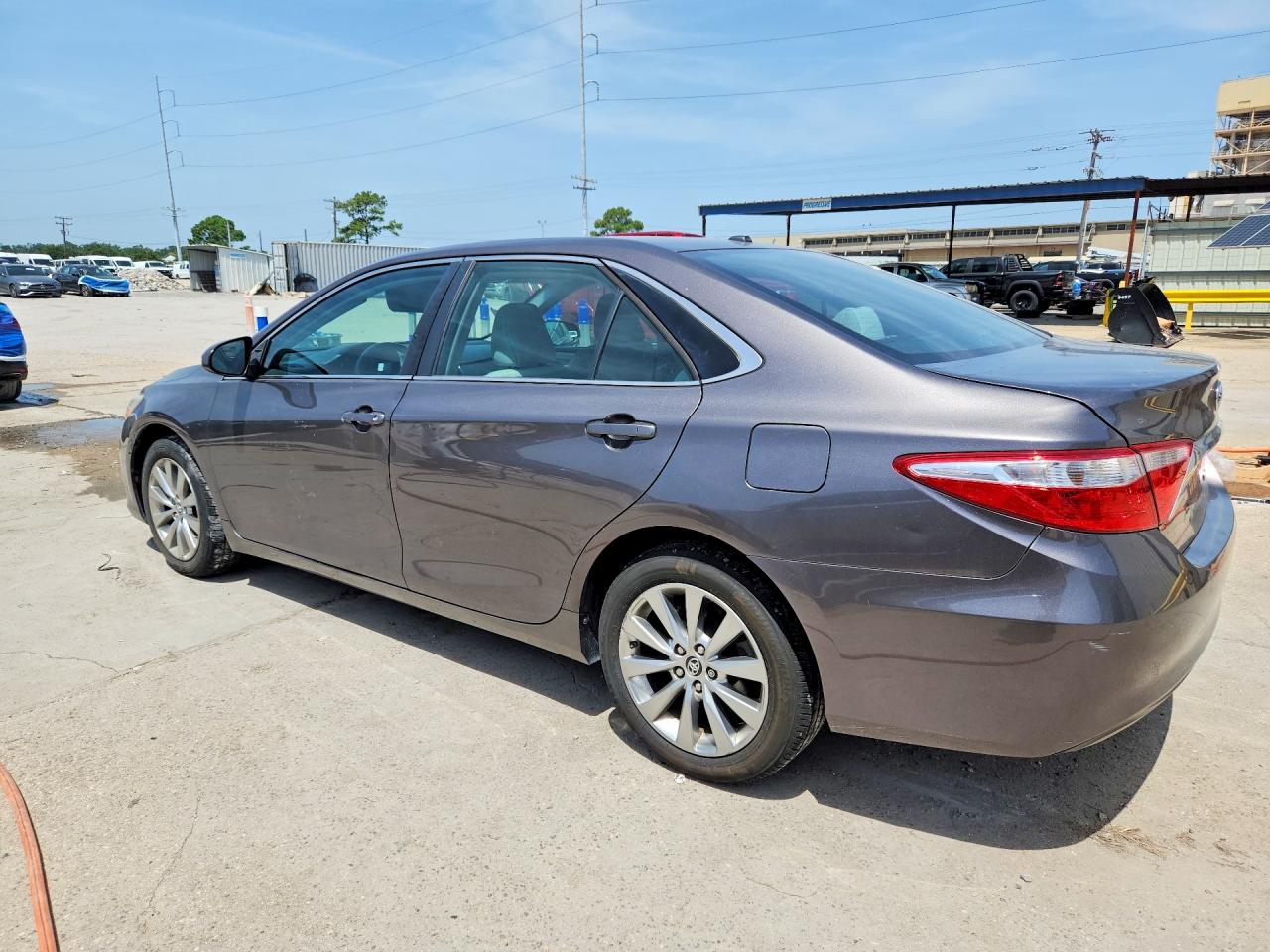 2015 Toyota Camry Xle Серый vin: 4T1BF1FK5FU966346