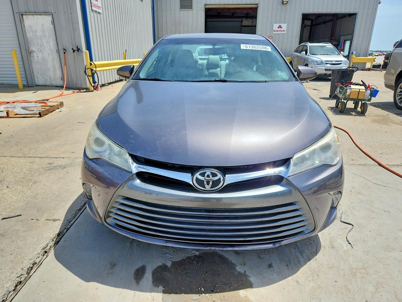 2015 Toyota Camry Xle Серый vin: 4T1BF1FK5FU966346