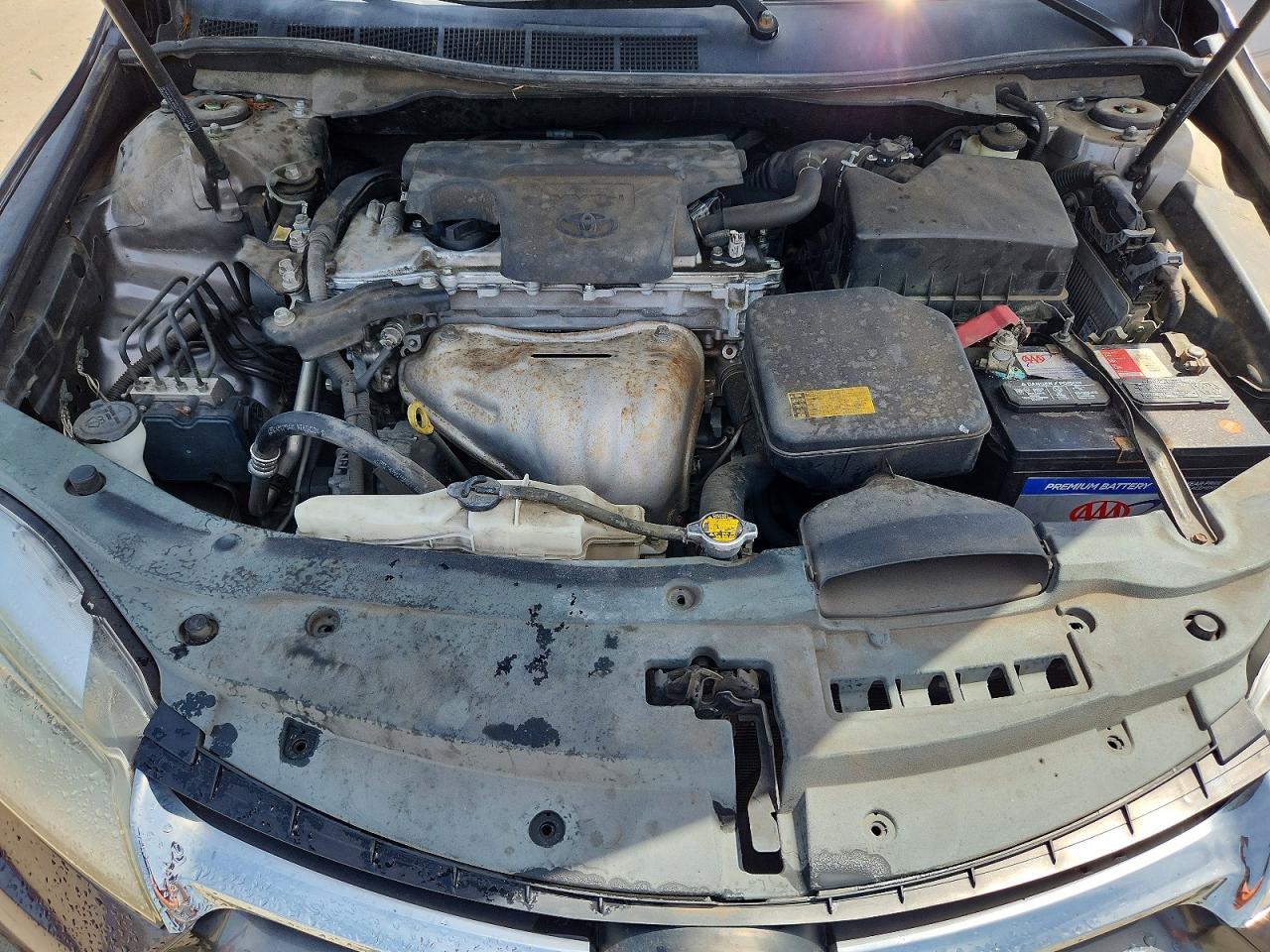 2015 Toyota Camry Xle Серый vin: 4T1BF1FK5FU966346